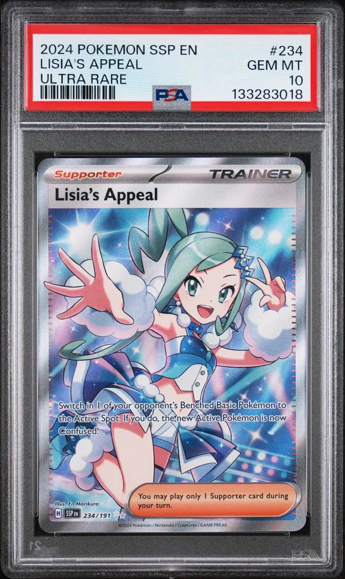 Lisia's Appeal, Surging Sparks, PSA 10