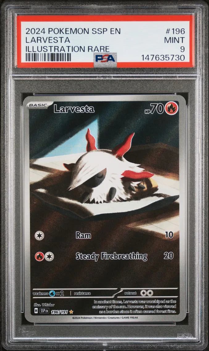 Larvesta, Surging Sparks, PSA 9