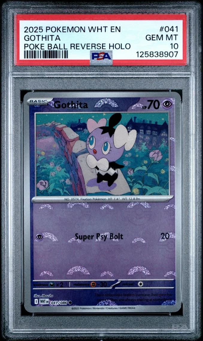 Gothita, White Flare, PSA 10