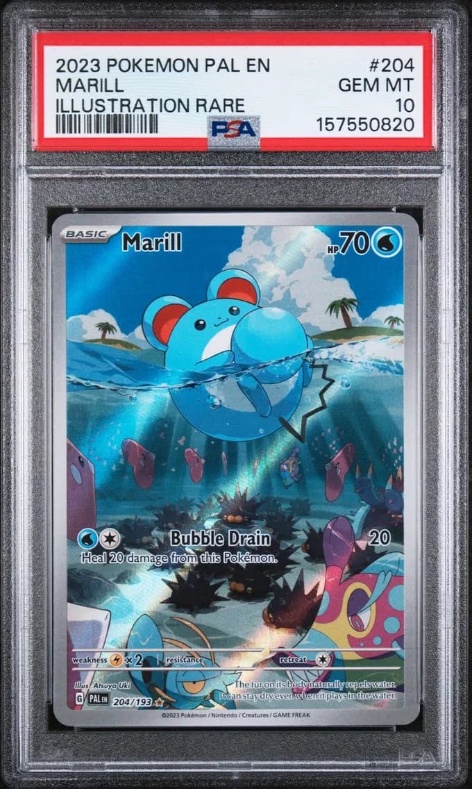 Marill, Paldea Evolved, PSA 10