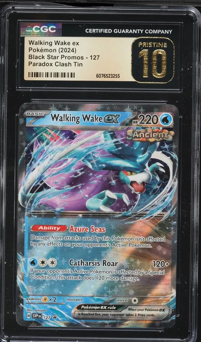 Walking Wake ex, Black Star Promos - Scarlet & Violet SVP EN, CGC 10