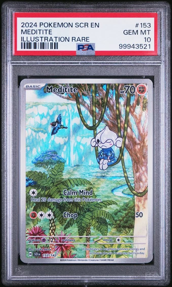 Meditite, Stellar Crown, PSA 10