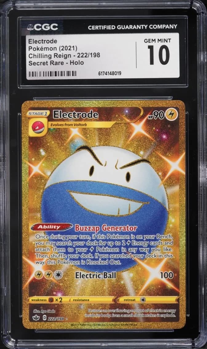 Electrode, Chilling Reign, CGC 10