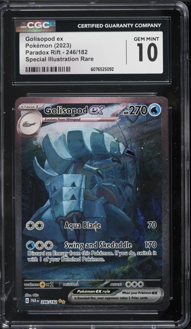 Golisopod EX, Paradox Rift, CGC 10