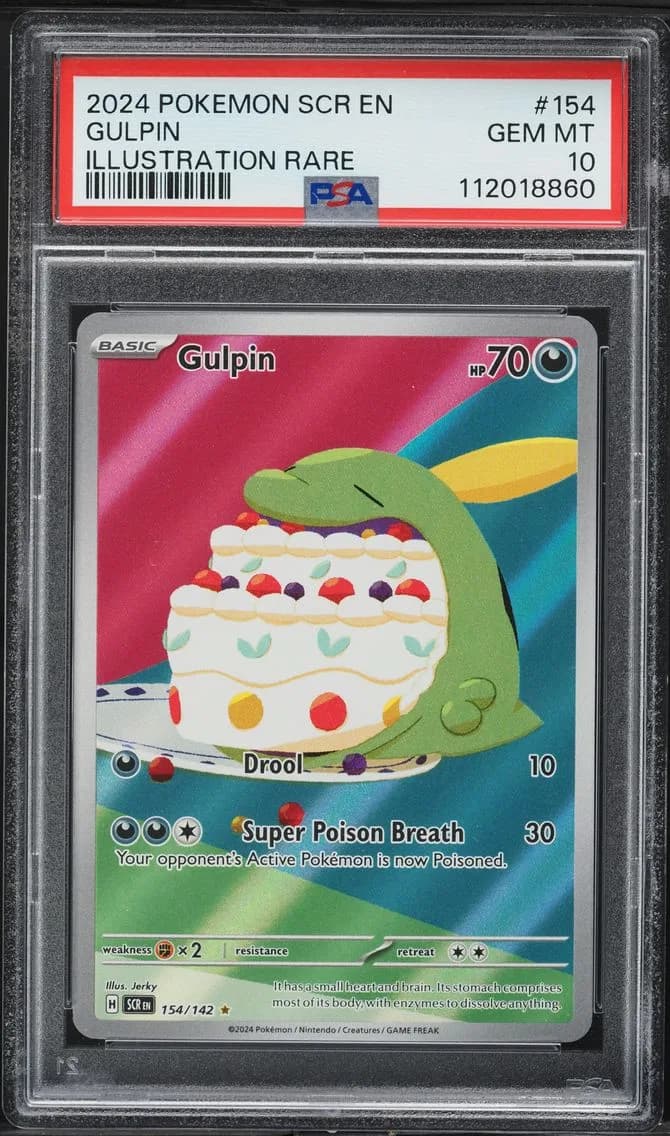 Gulpin, Stellar Crown, PSA 10