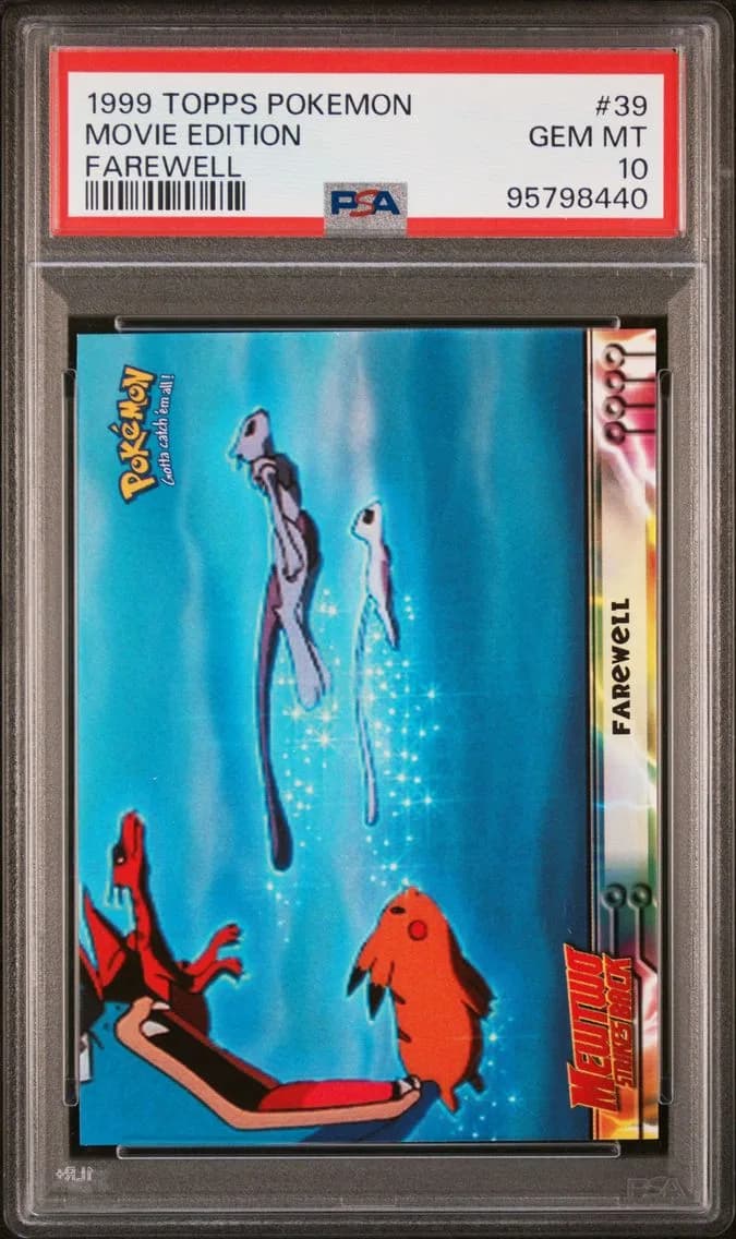 Movie Edition, Topps Pokemon the Movie Edt, PSA 10