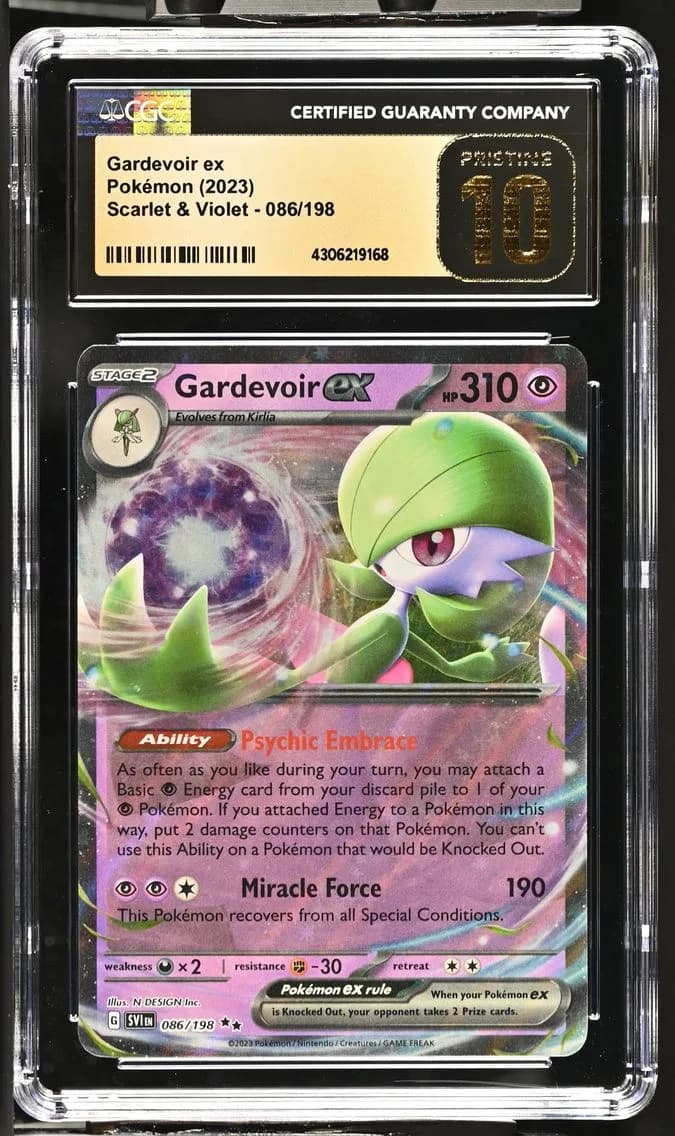 Gardevoir ex, Scarlet & Violet - SV1EN, CGC 10