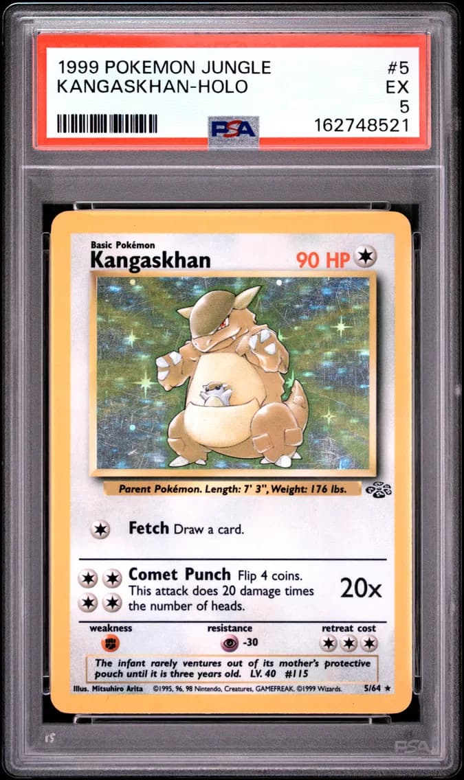 Kangaskhan-Holo, Jungle, PSA 5