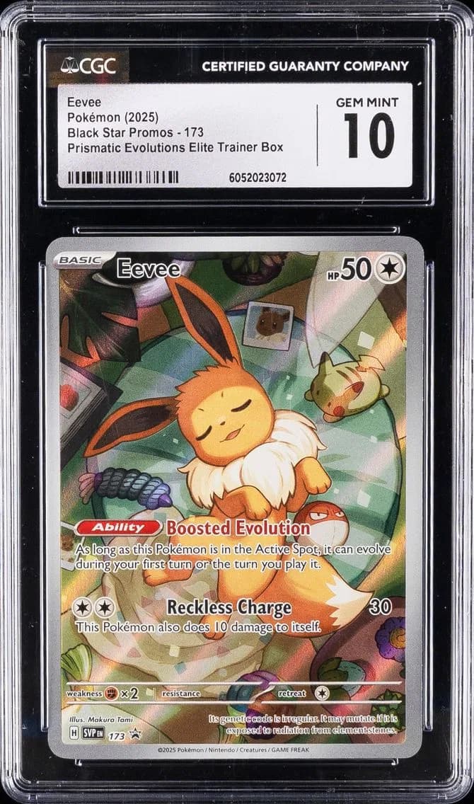 Eevee, Black Star Promos - Scarlet & Violet SVP EN, CGC 10