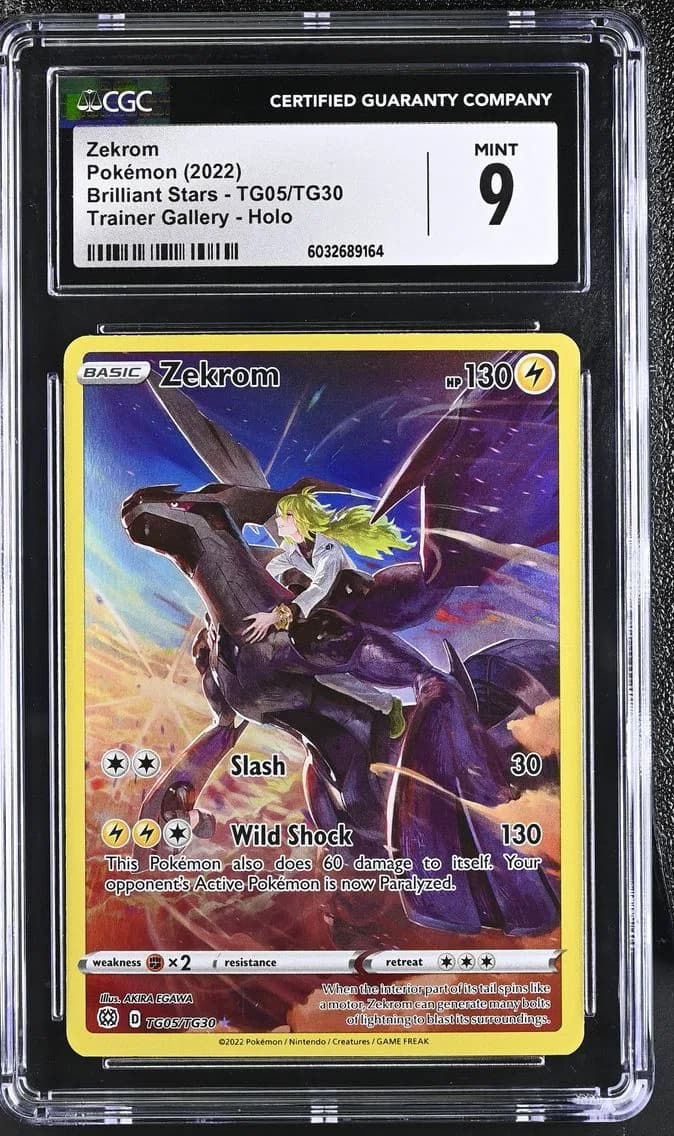 Zekrom, Brilliant Stars, CGC 9
