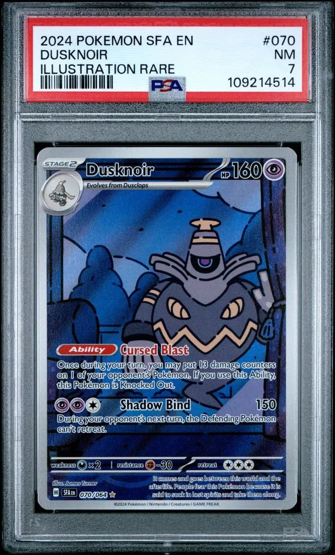 Dusknoir, Shrouded Fable, PSA 7