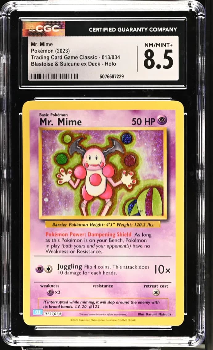 Mr. Mime CGC, Unknown set, CGC 
