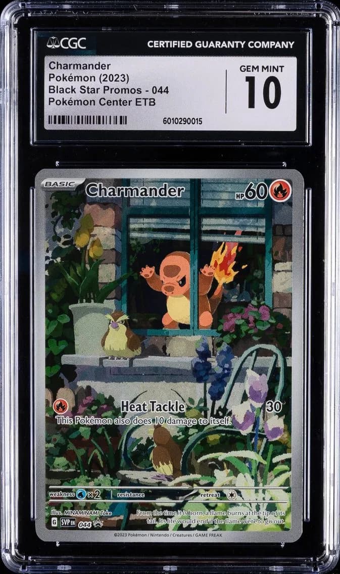 Charmander, Black Star Promos - Scarlet & Violet SVPEN, CGC 10