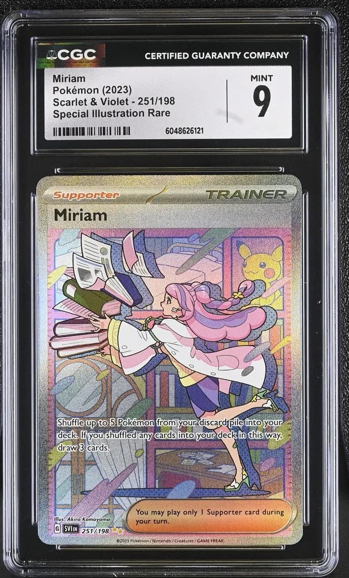 Miriam, Scarlet & Violet - SV1EN, CGC 9