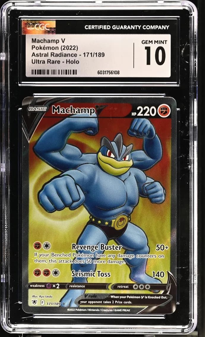 Machamp V, Astral Radiance, CGC 10