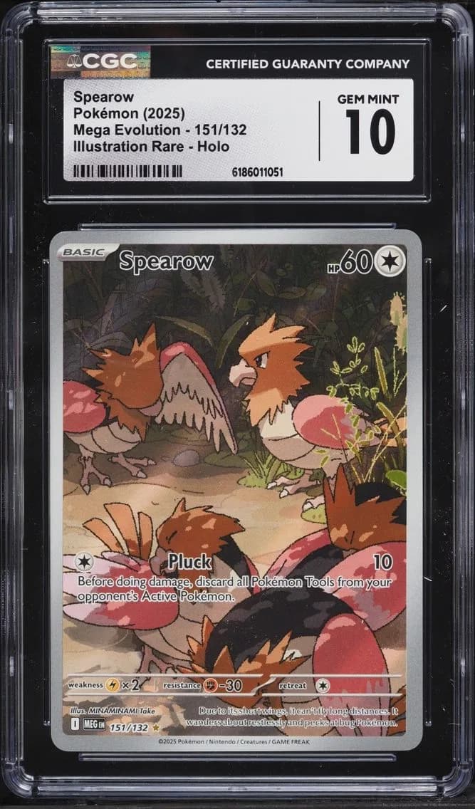Spearow, Mega Evolution, CGC 10