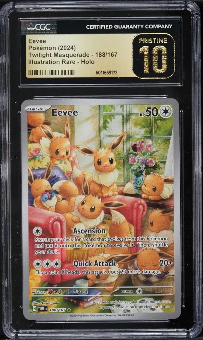 Eevee, Twilight Masquerade, CGC 10