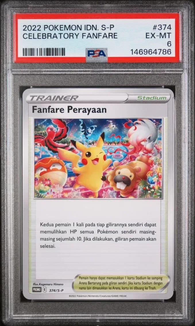 Celebratory Fanfare, Indonesian S Promo, PSA 6