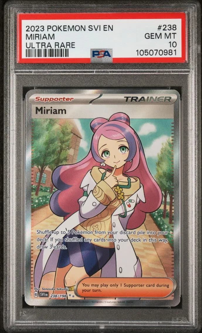 Miriam, Scarlet & Violet, PSA 10