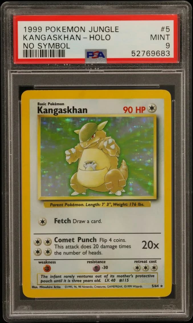 Kangaskhan-Holo, Jungle, PSA 9