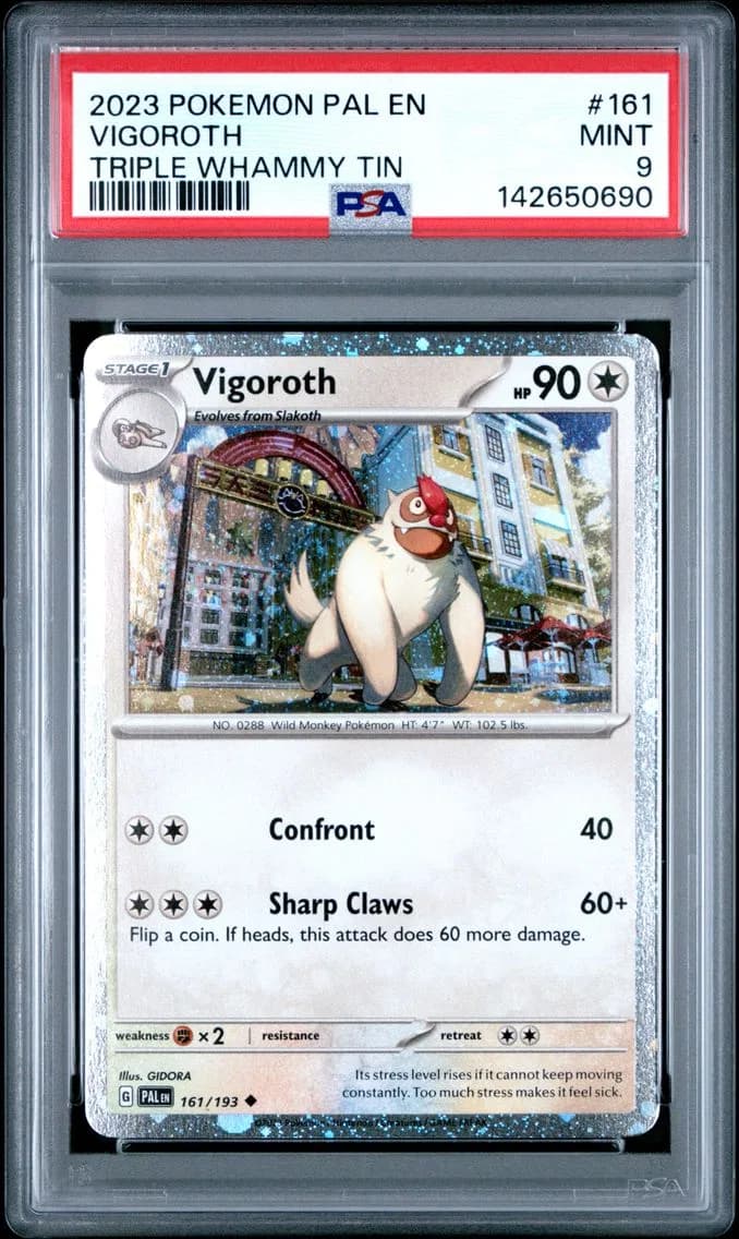 Vigoroth, Paldea Evolved, PSA 9