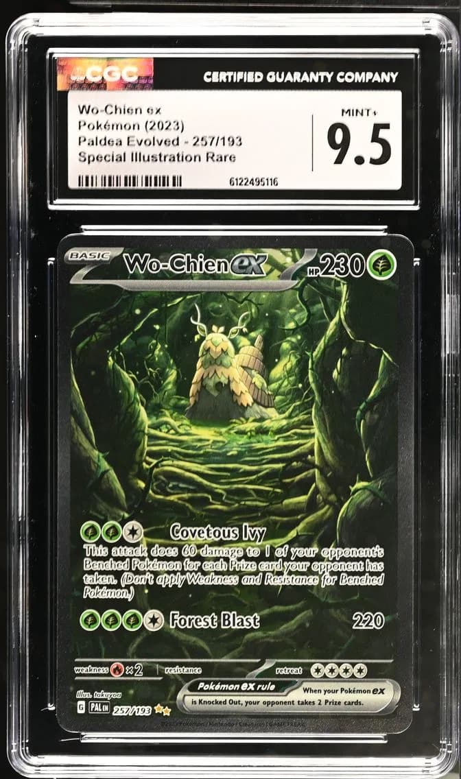 Wo-Chien ex, Paldea Evolved, CGC 9.5