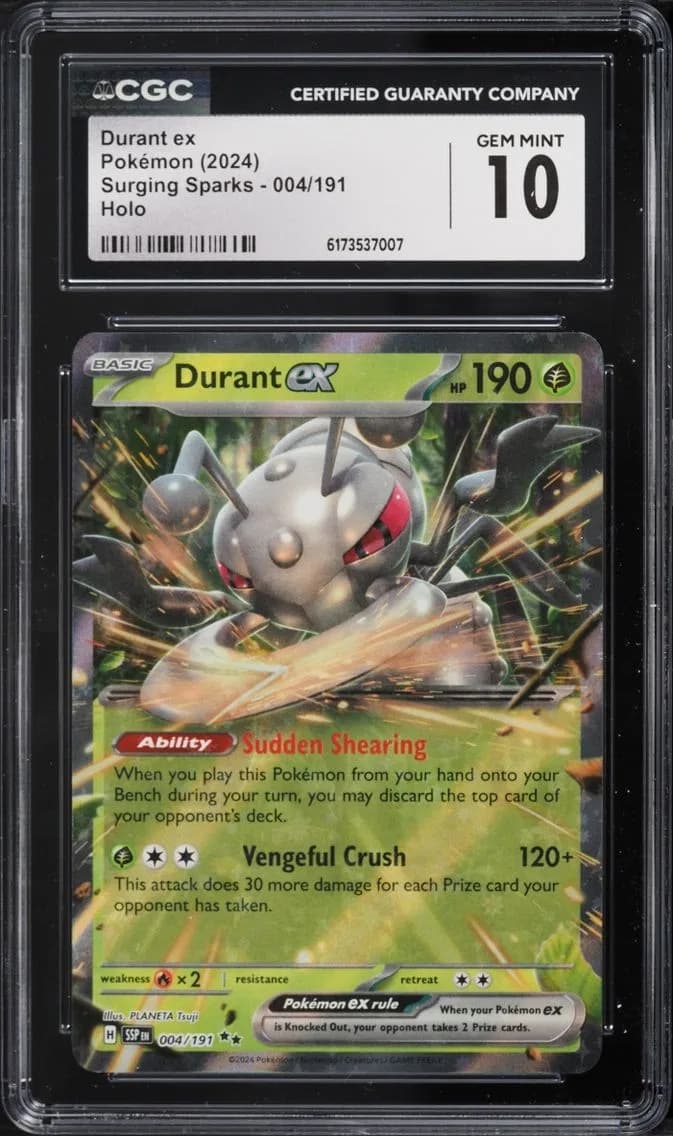 Durant Ex, Surging Sparks, CGC 10
