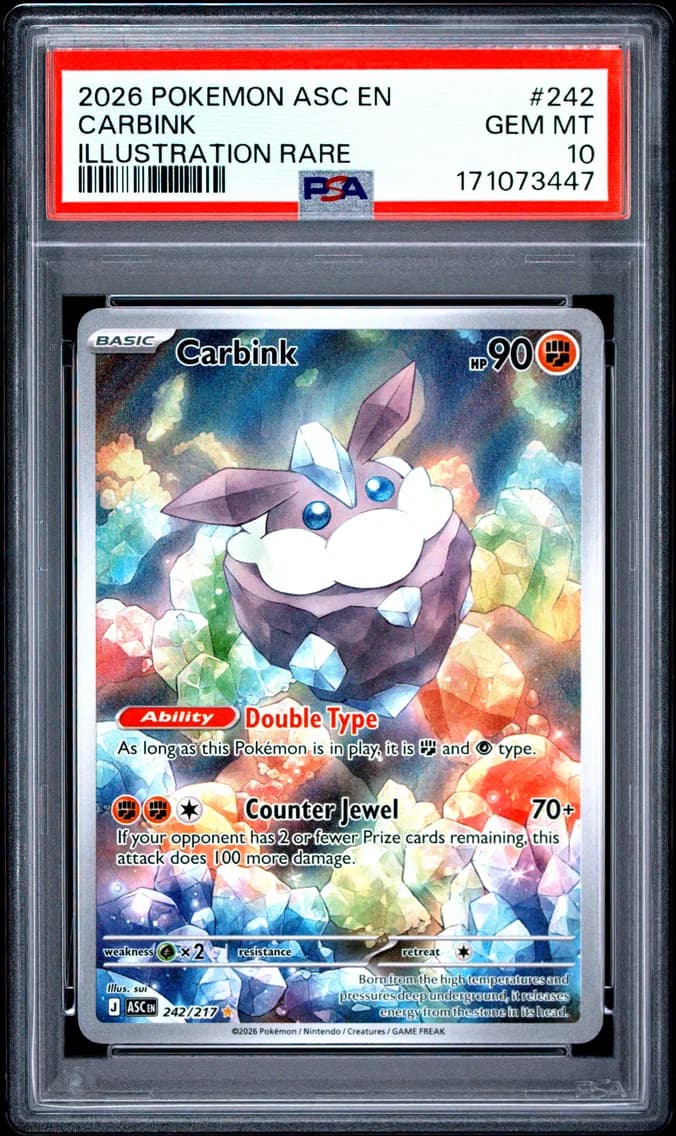 Carbink, Ascended Heroes, PSA 10