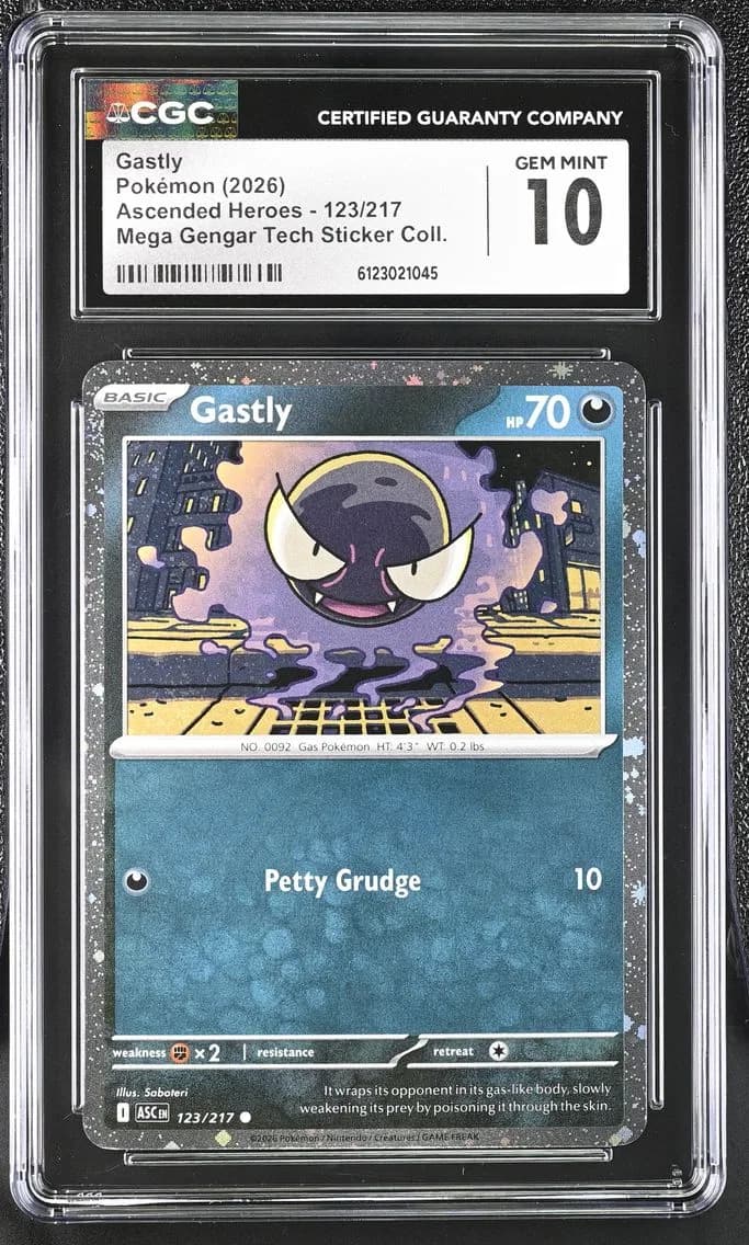 Gastly, Ascended Heroes, CGC 10