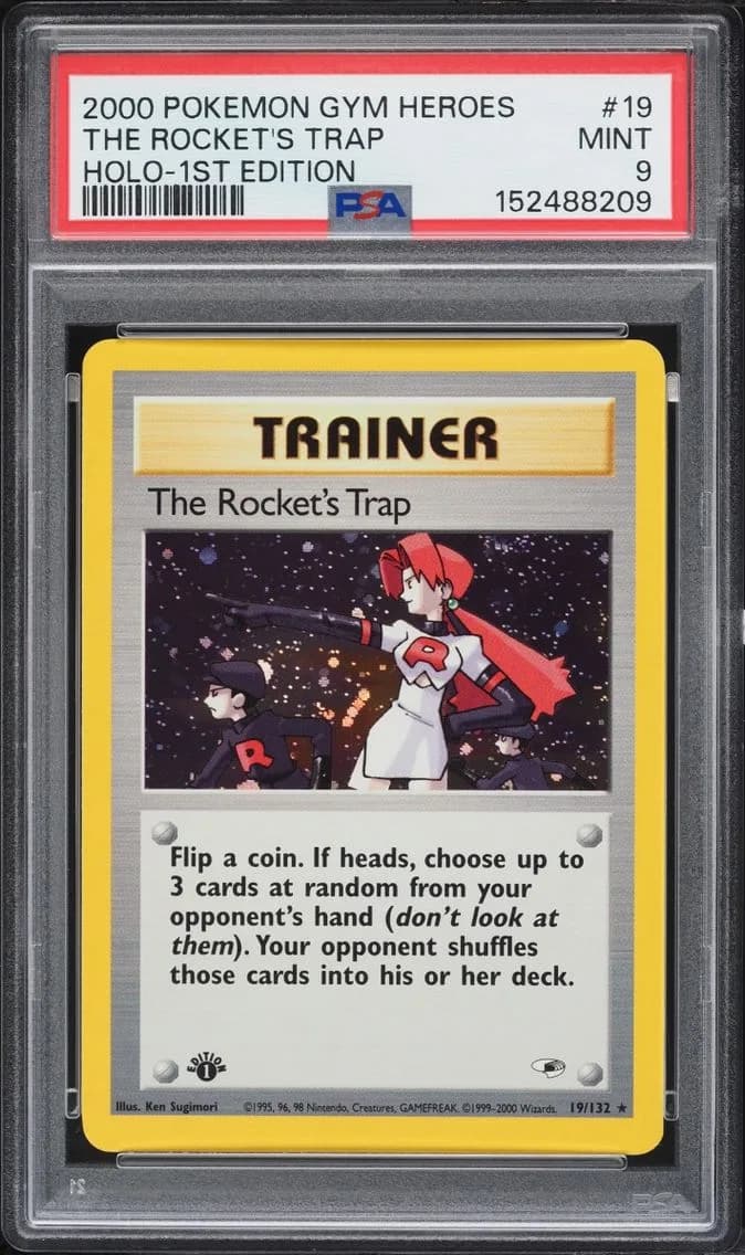The Rocket's Trap, Gym Heroes, PSA 9