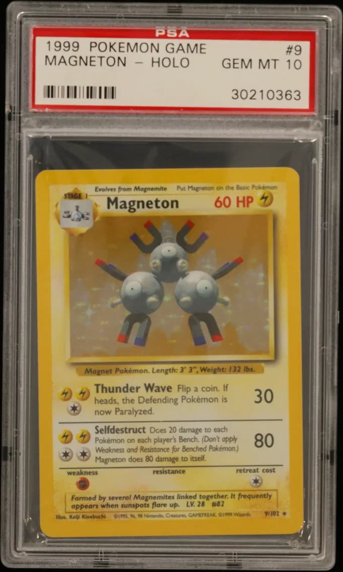 Magneton-Holo, Game, PSA 10