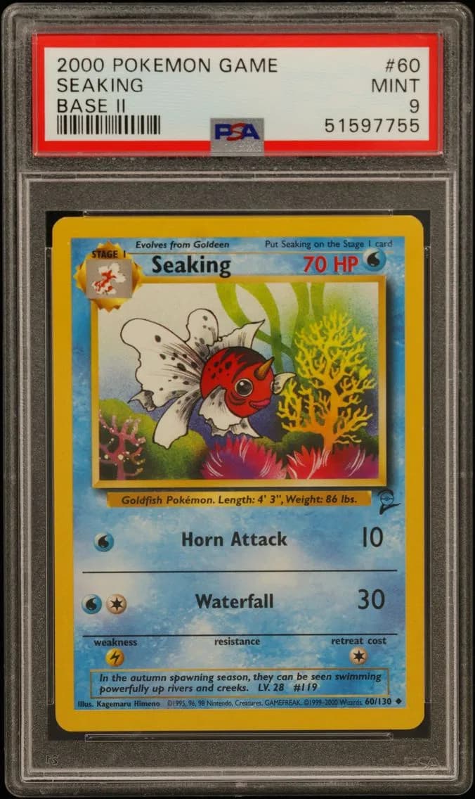 Seaking, Game Base II, PSA 9