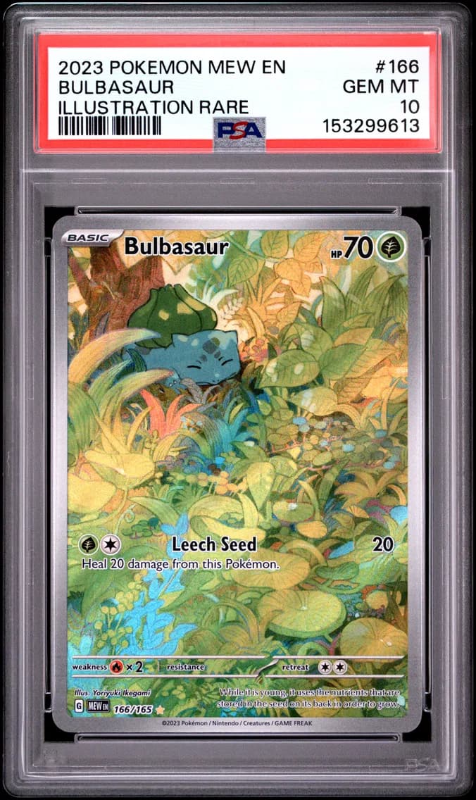 Bulbasaur, 151, PSA 10