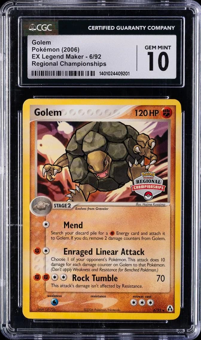 Golem, EX Legend Maker, CGC 10
