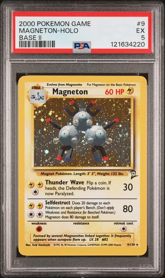 Magneton-Holo, Game Base II, PSA 5
