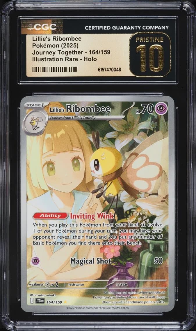 Lillie's Ribombee, Journey Together, CGC 10
