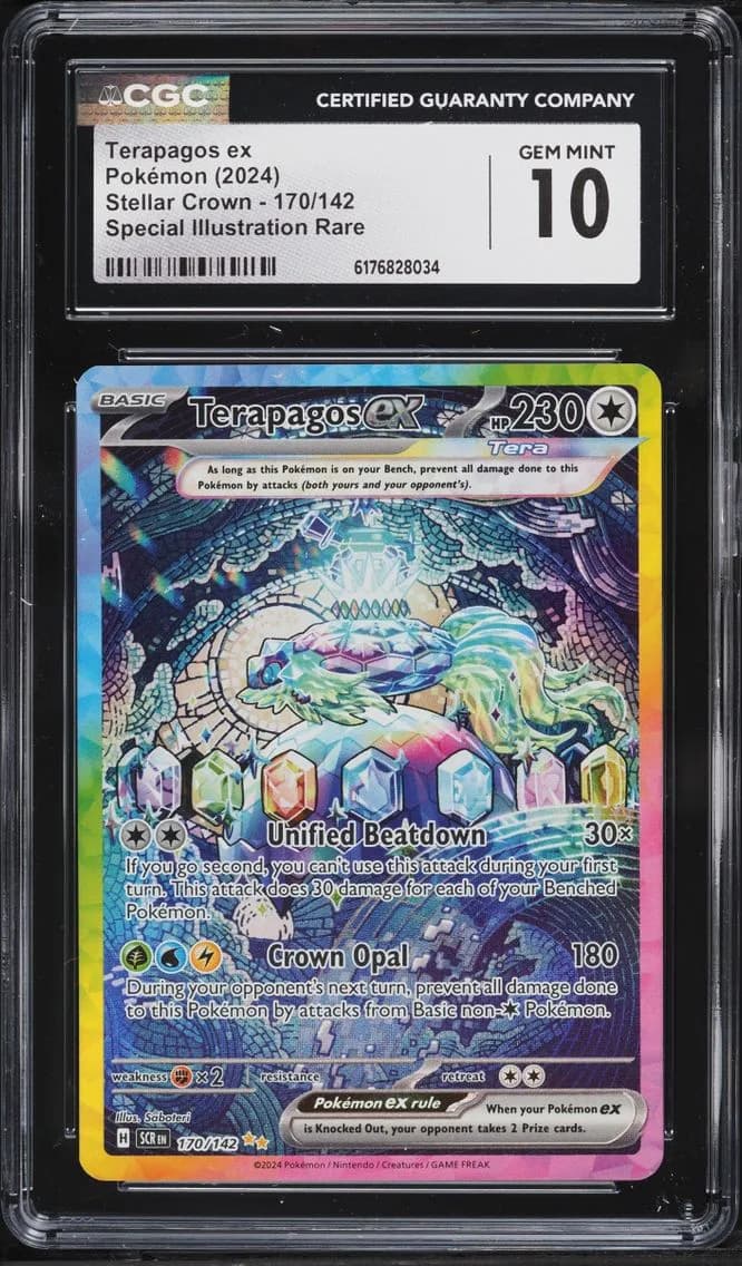 Terapagos Ex, Stellar Crown, CGC 10