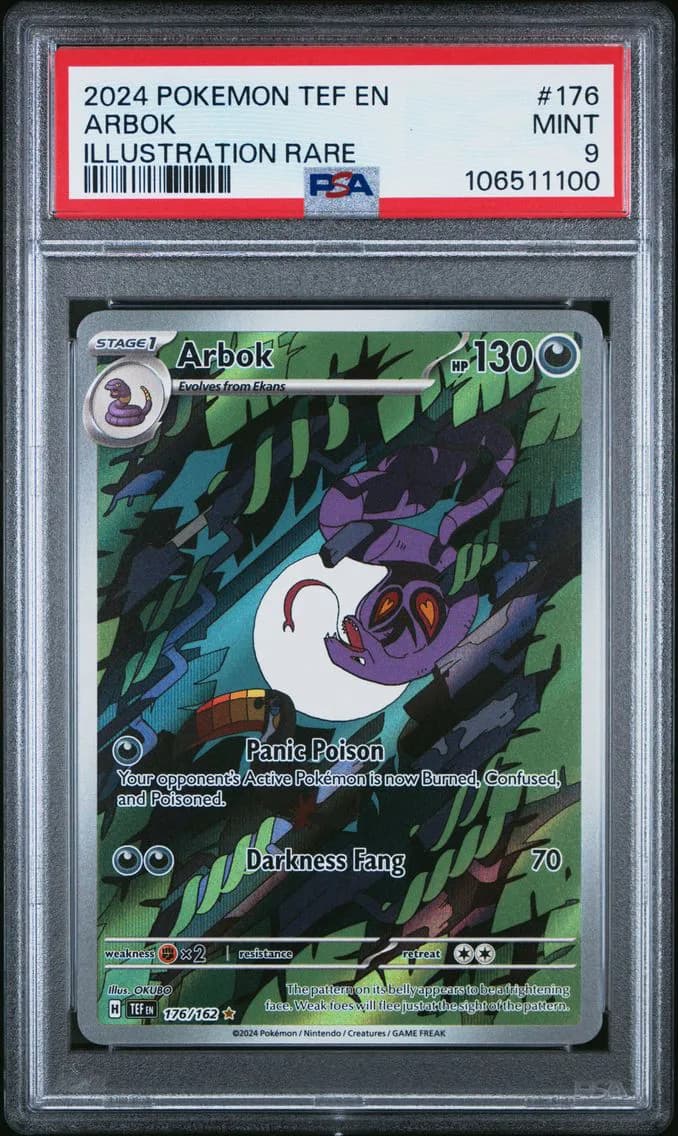 Arbok, Temporal Forces, PSA 9