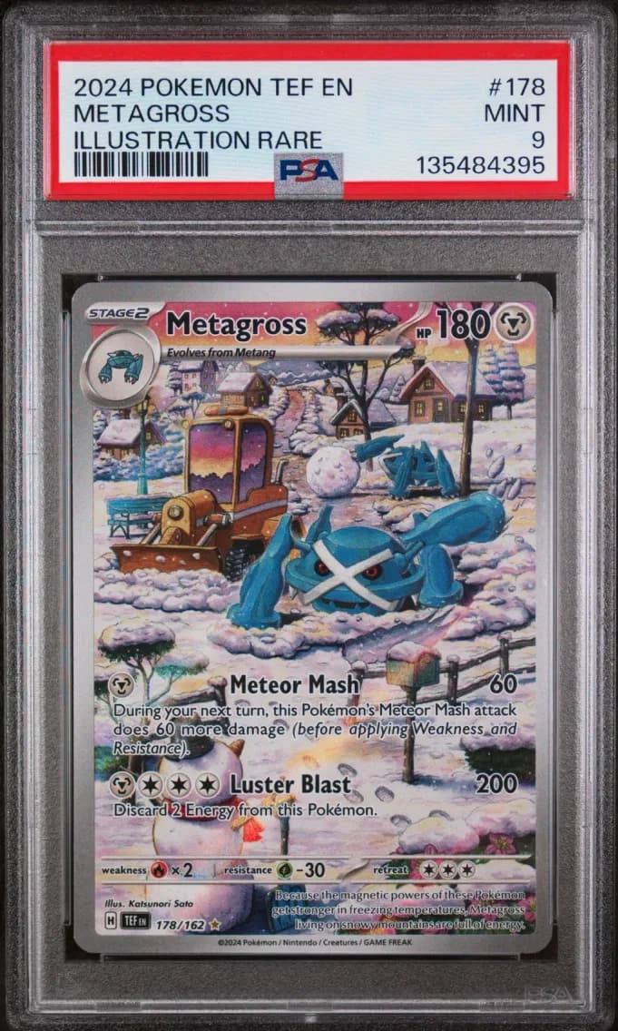 Metagross, Temporal Forces, PSA 9