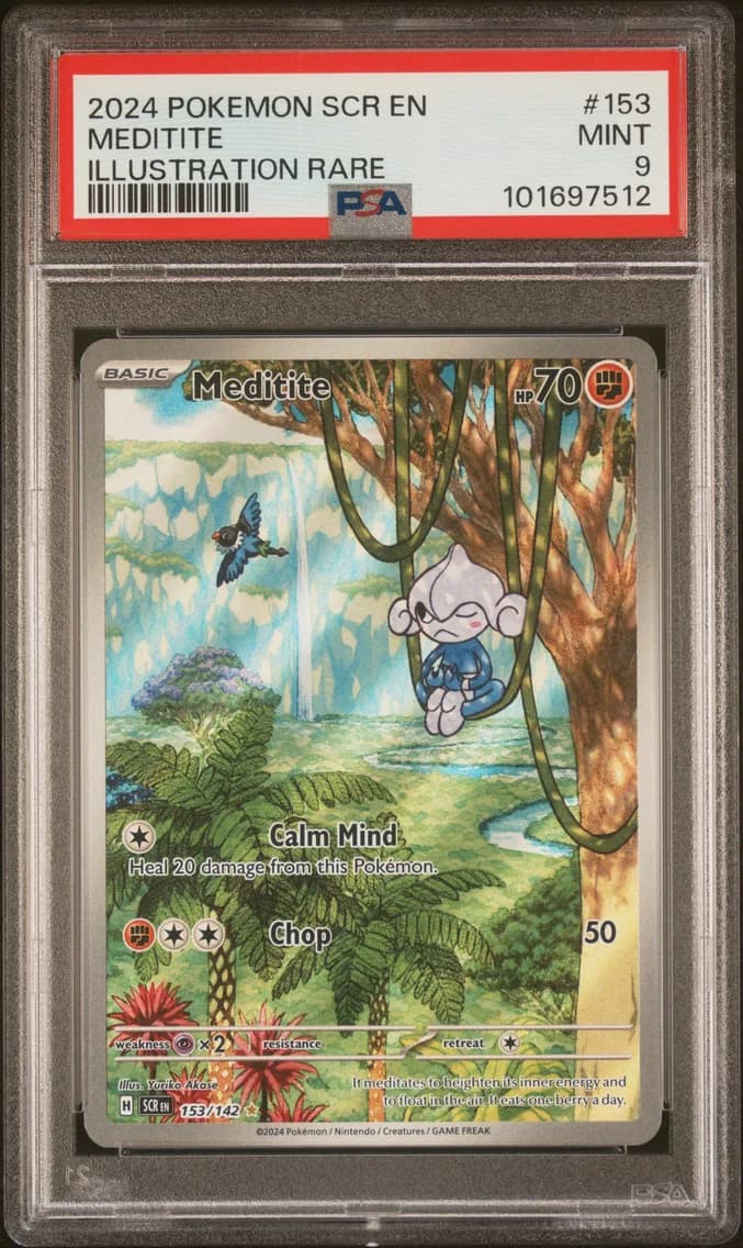 Meditite, Stellar Crown, PSA 9