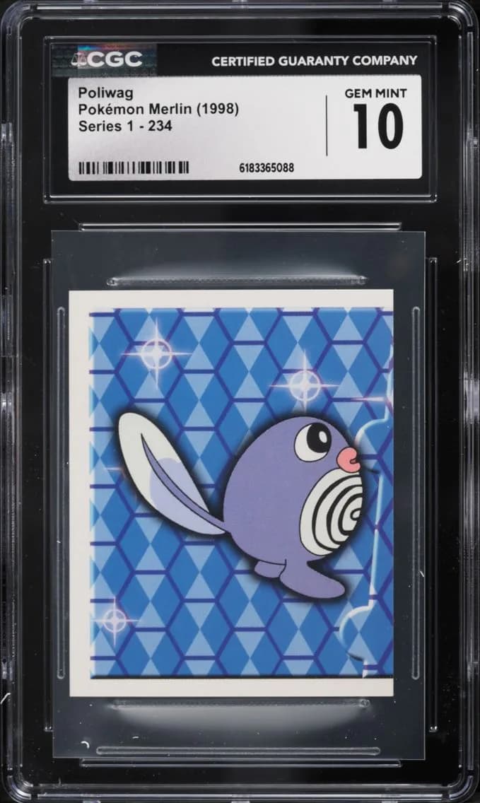 Poliwag, Series 1, CGC 10