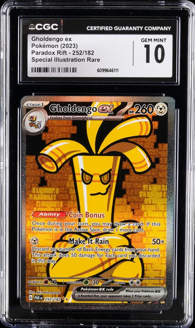 Gholdengo EX, Paradox Rift, CGC 10