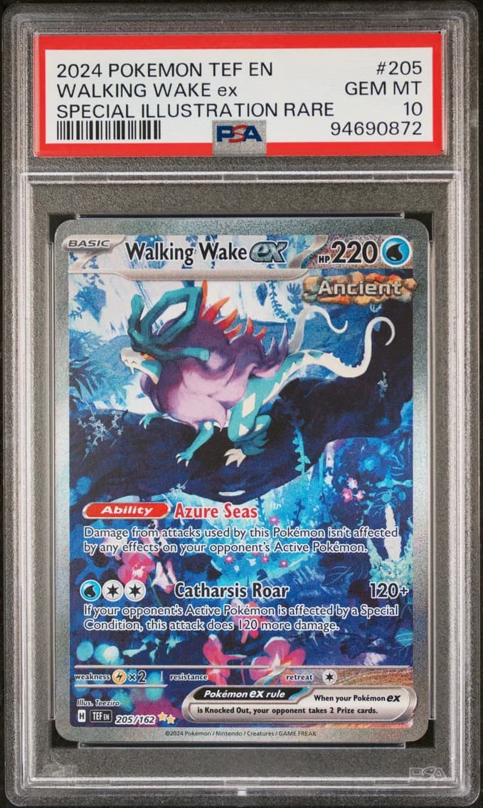 Walking Wake EX, Temporal Forces, PSA 10