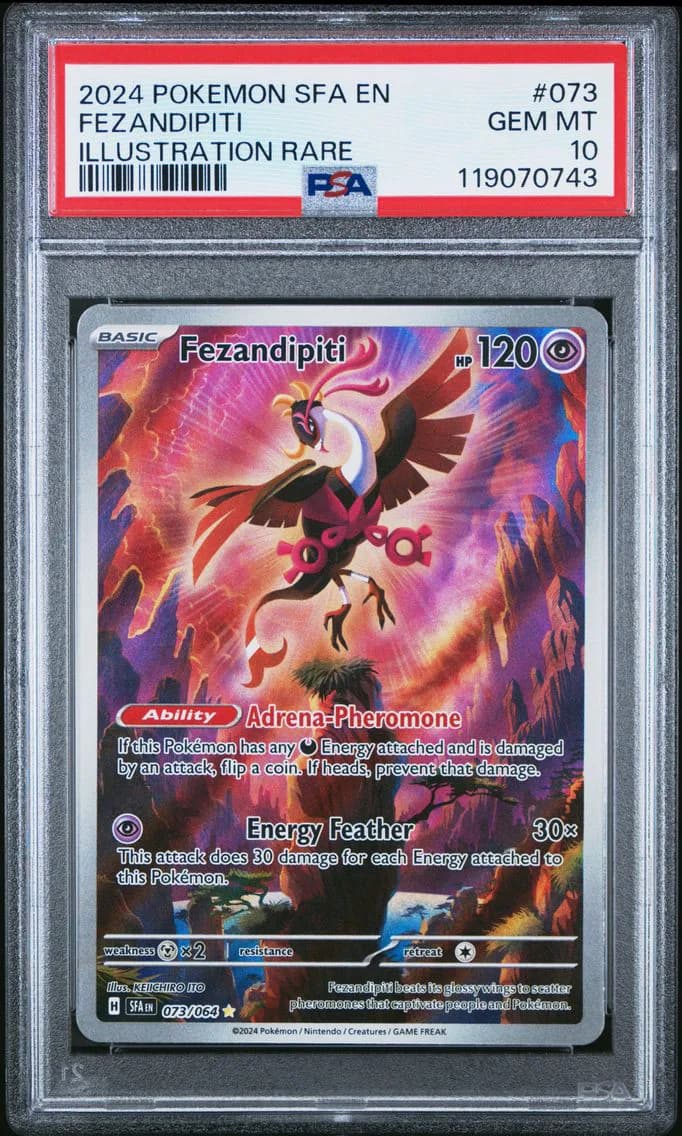 Fezandipiti, Shrouded Fable, PSA 10