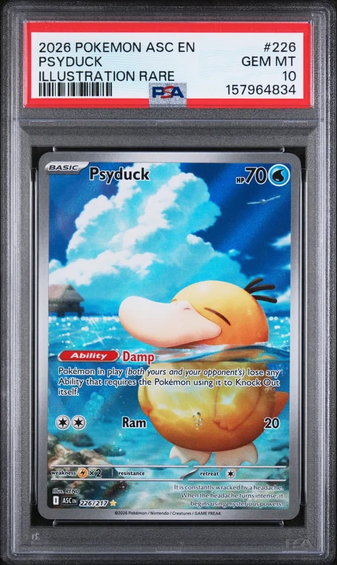Psyduck, Ascended Heroes, PSA 10