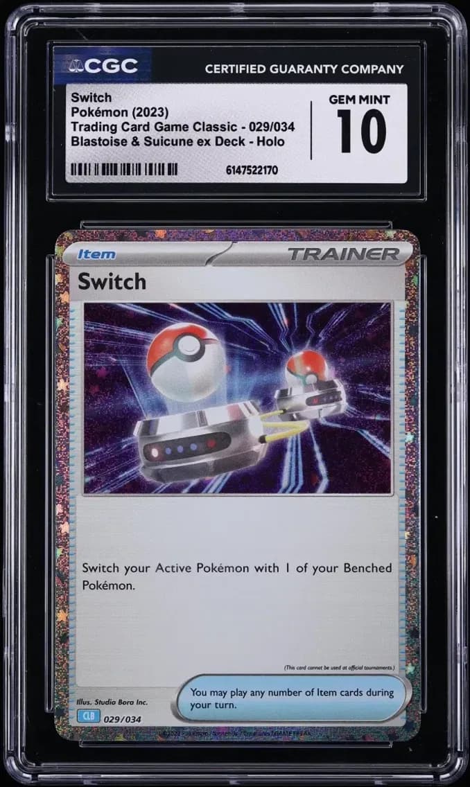 Switch, Trading Card Game Classic - CLV, CLC, CLB, CGC 10