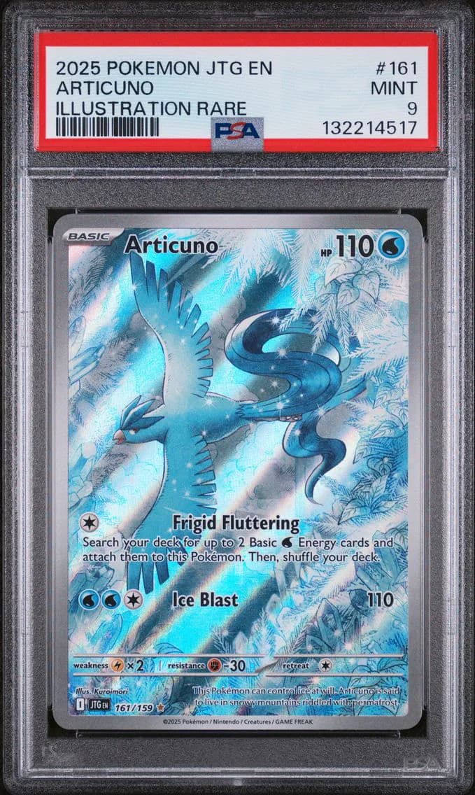Articuno, Journey Together, PSA 9