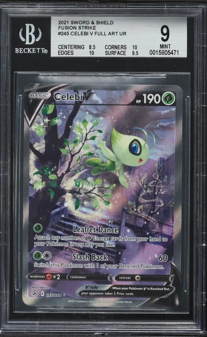 Celebi V, Sword and Shield Fusion Strike, BGS 9