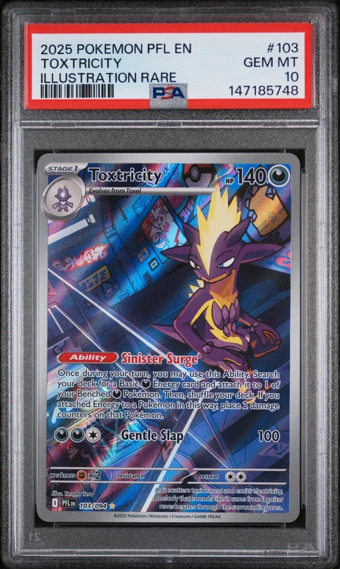 Toxtricity, Phantasmal Flames, PSA 10