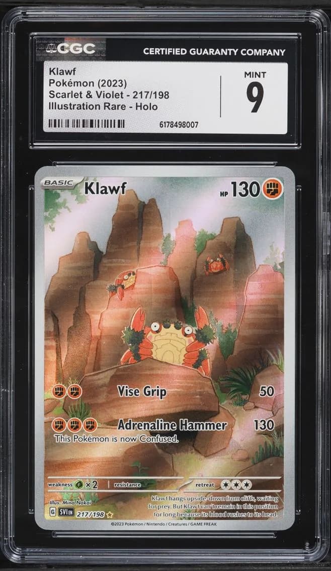 Klawf, Scarlet & Violet - SV1EN, CGC 9